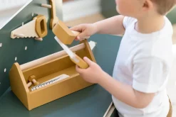 Best FLEXA Værktøjskasse Mustard/Birch Plywood