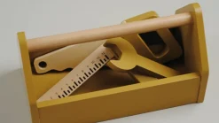 Best FLEXA Værktøjskasse Mustard/Birch Plywood