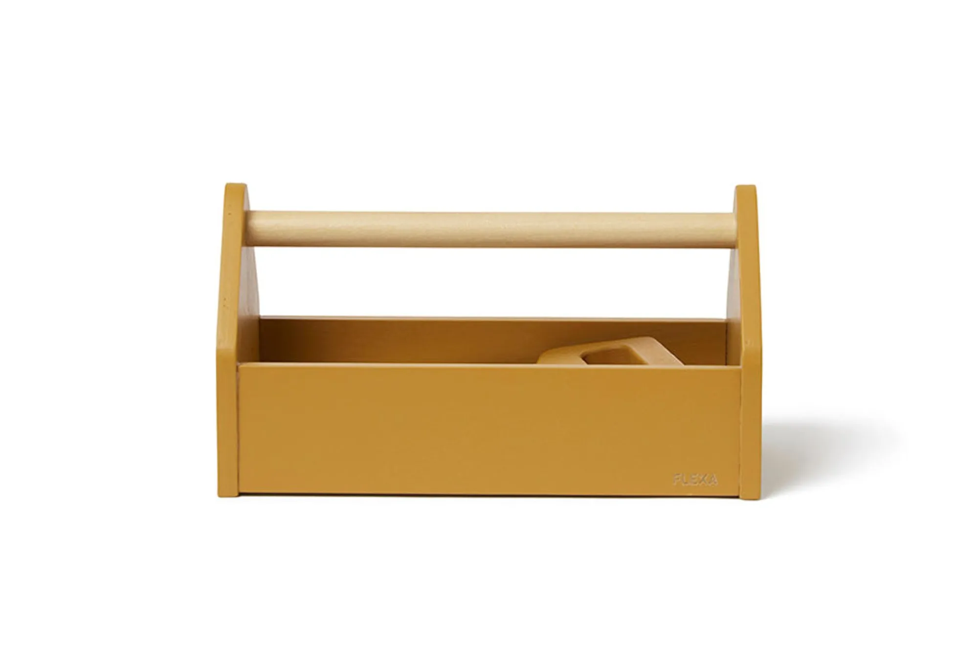 Best FLEXA Værktøjskasse Mustard/Birch Plywood
