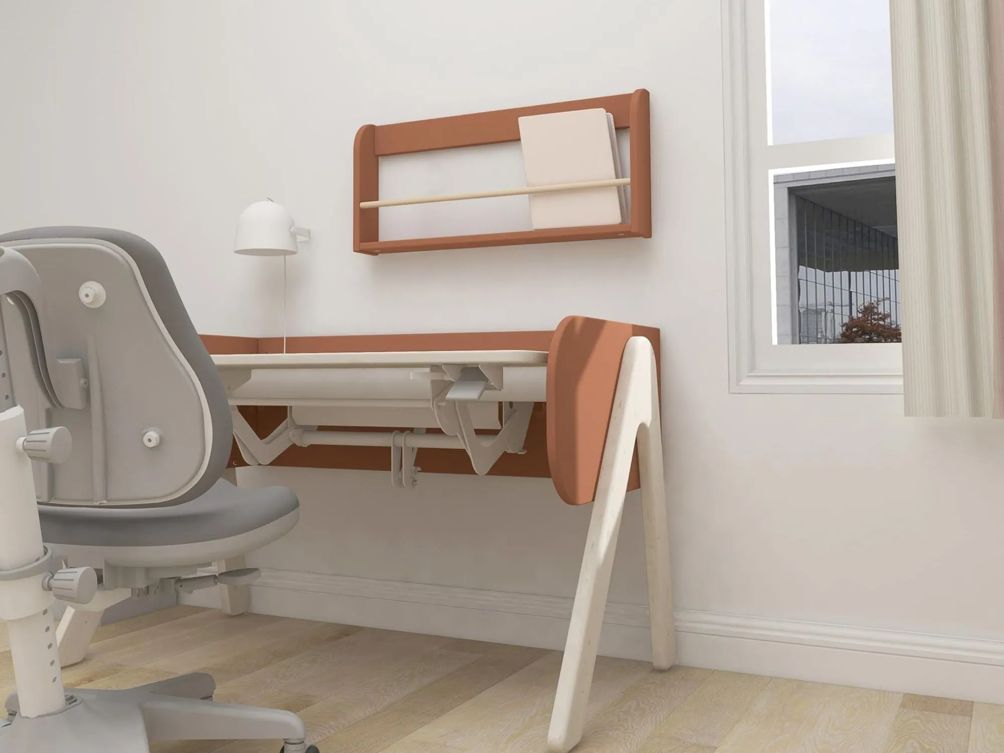 Best Sale FLEXA Woody Light Blush/White Washed Pine